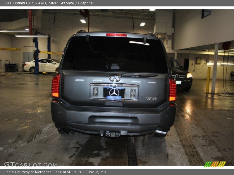 Silver Graphite / Graphite 2010 Infiniti QX 56 4WD