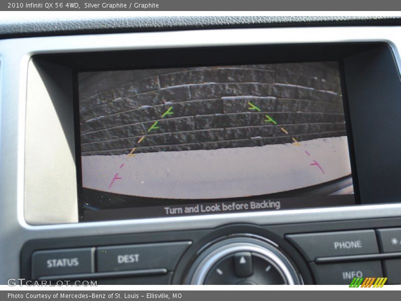 Silver Graphite / Graphite 2010 Infiniti QX 56 4WD