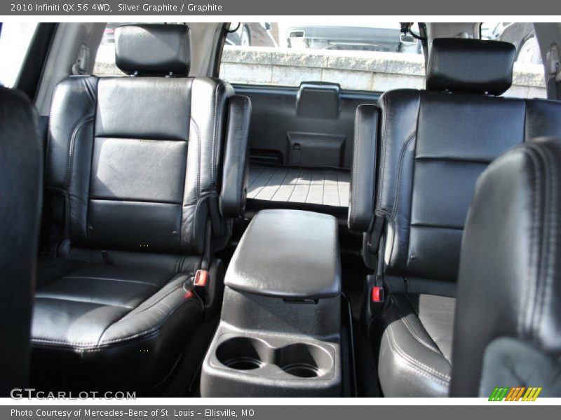 Silver Graphite / Graphite 2010 Infiniti QX 56 4WD
