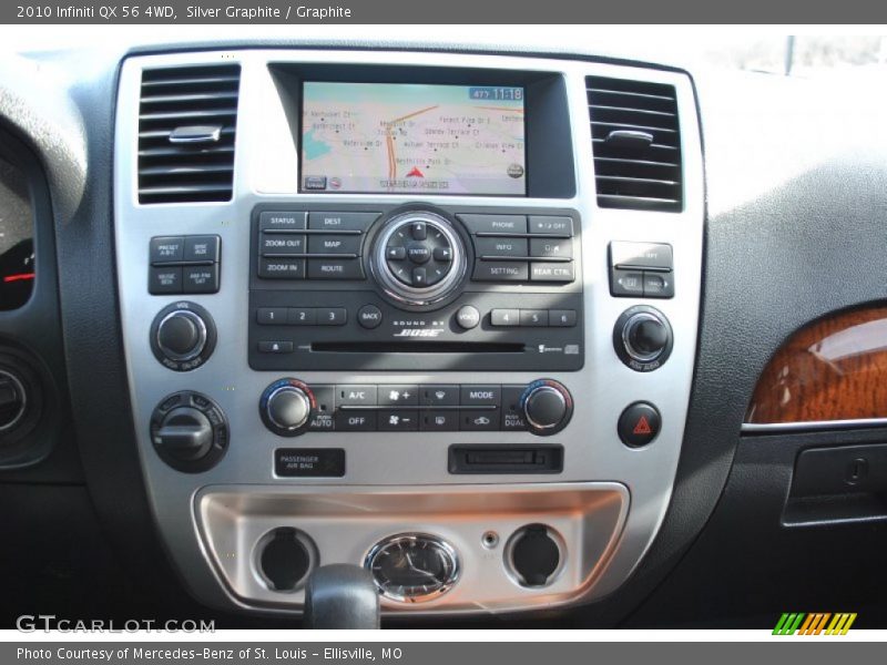 Silver Graphite / Graphite 2010 Infiniti QX 56 4WD