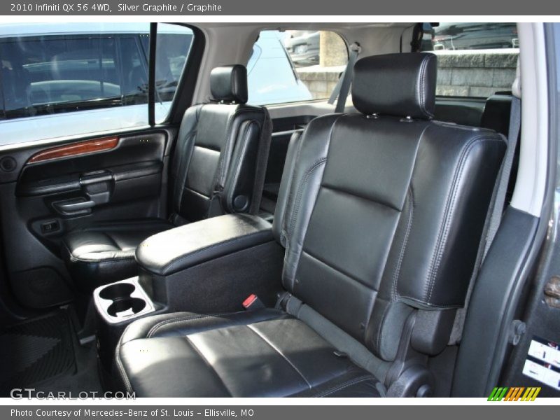 Silver Graphite / Graphite 2010 Infiniti QX 56 4WD