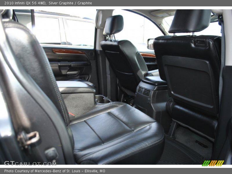 Silver Graphite / Graphite 2010 Infiniti QX 56 4WD