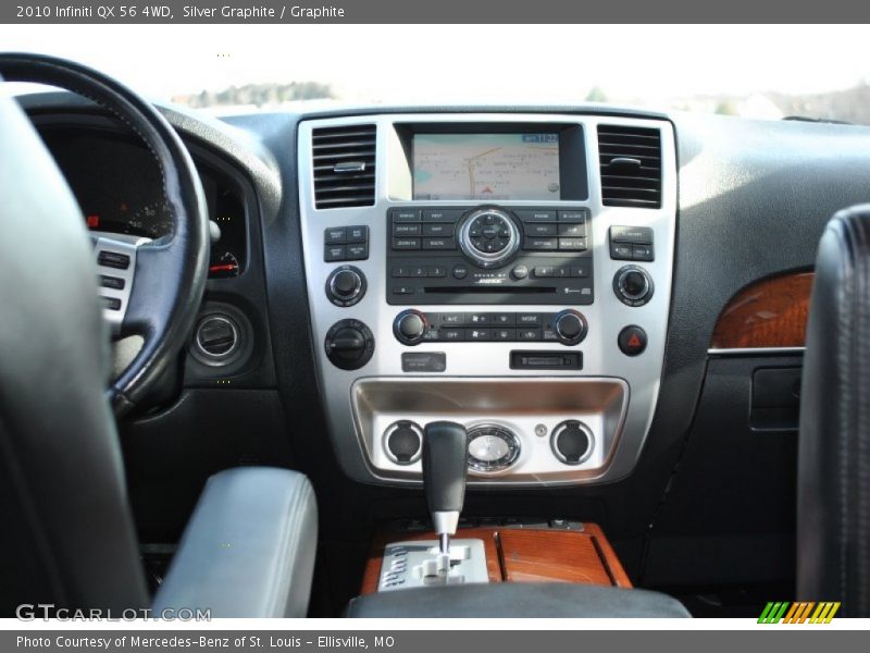 Silver Graphite / Graphite 2010 Infiniti QX 56 4WD