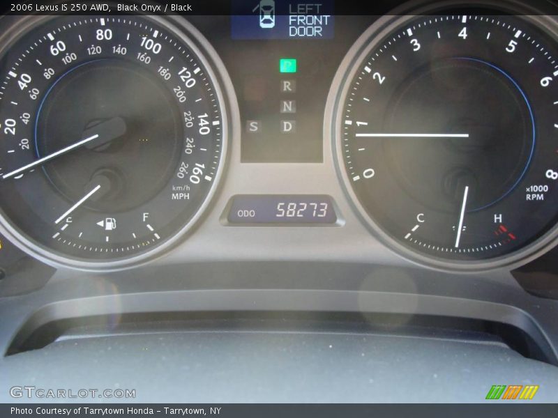 Black Onyx / Black 2006 Lexus IS 250 AWD