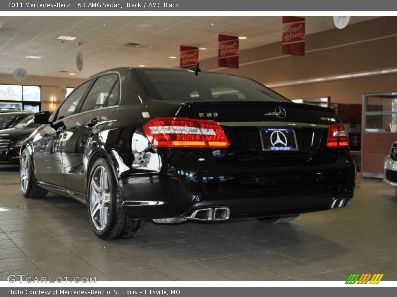 Black / AMG Black 2011 Mercedes-Benz E 63 AMG Sedan