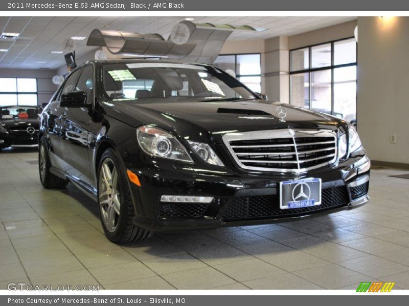 Black / AMG Black 2011 Mercedes-Benz E 63 AMG Sedan