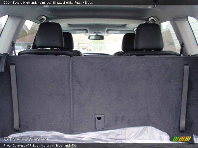 Blizzard White Pearl / Black 2014 Toyota Highlander Limited