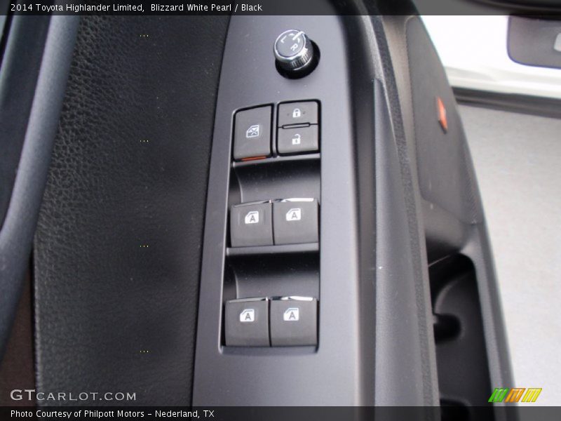 Blizzard White Pearl / Black 2014 Toyota Highlander Limited