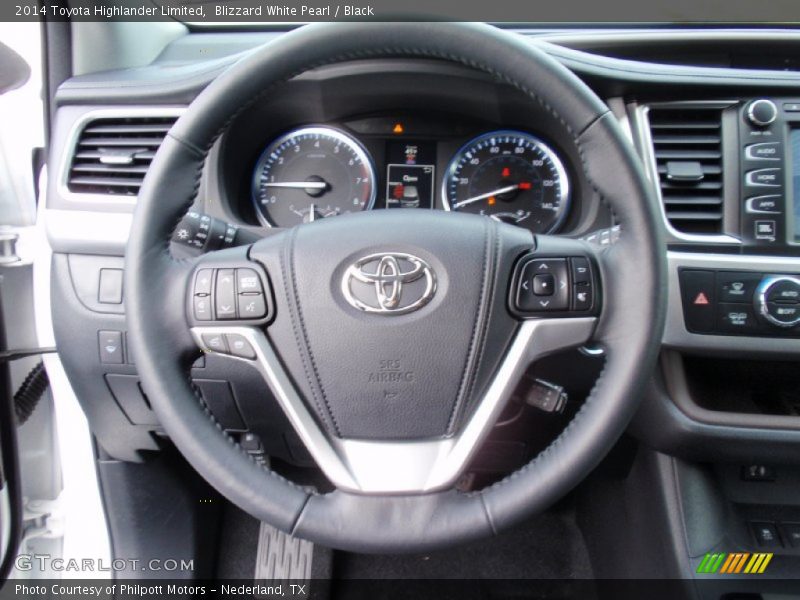 2014 Highlander Limited Steering Wheel
