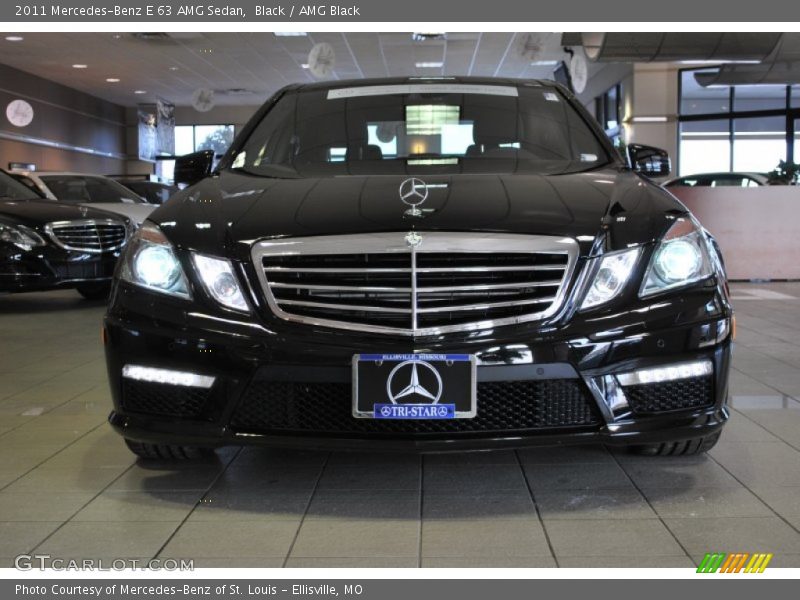 Black / AMG Black 2011 Mercedes-Benz E 63 AMG Sedan