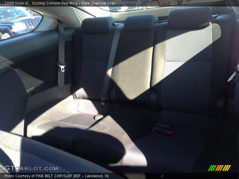 Sizzling Crimson Red Mica / Dark Charcoal Gray 2008 Scion tC