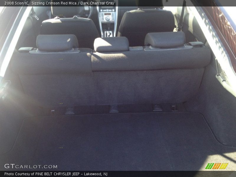 Sizzling Crimson Red Mica / Dark Charcoal Gray 2008 Scion tC