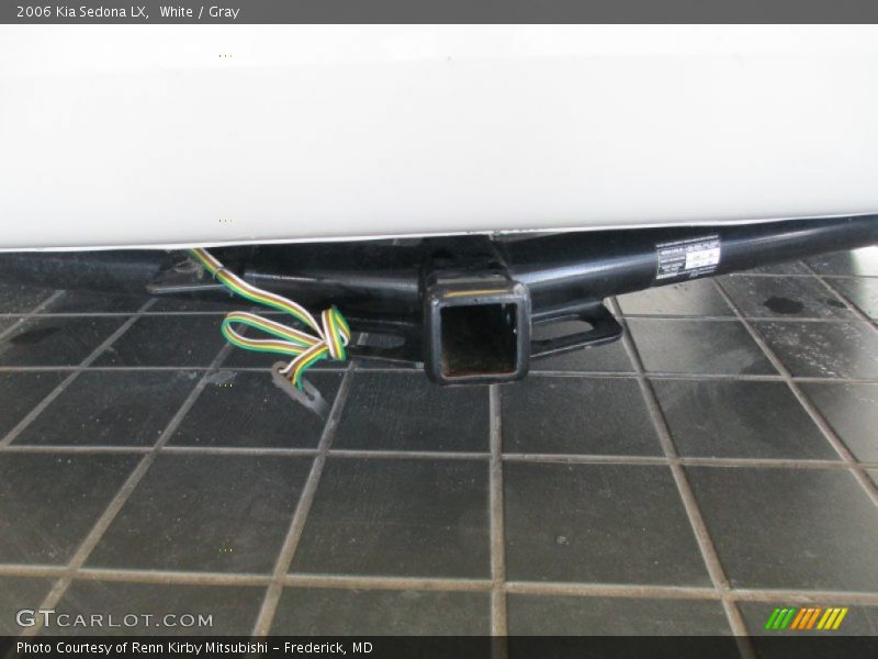 White / Gray 2006 Kia Sedona LX