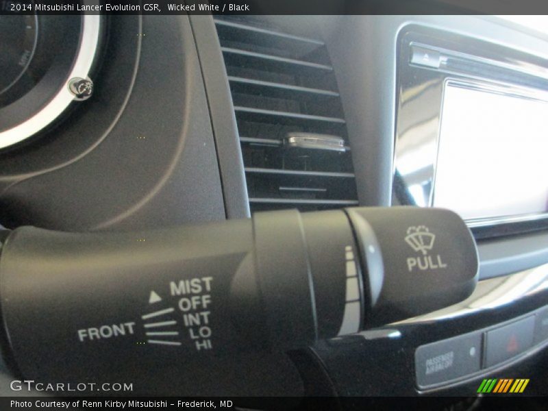 Controls of 2014 Lancer Evolution GSR