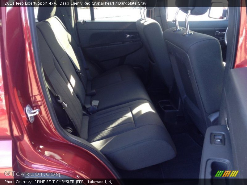 Deep Cherry Red Crystal Pearl / Dark Slate Gray 2011 Jeep Liberty Sport 4x4