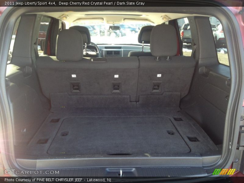Deep Cherry Red Crystal Pearl / Dark Slate Gray 2011 Jeep Liberty Sport 4x4