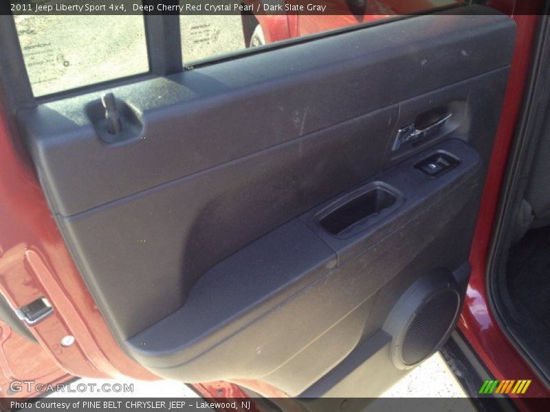 Deep Cherry Red Crystal Pearl / Dark Slate Gray 2011 Jeep Liberty Sport 4x4