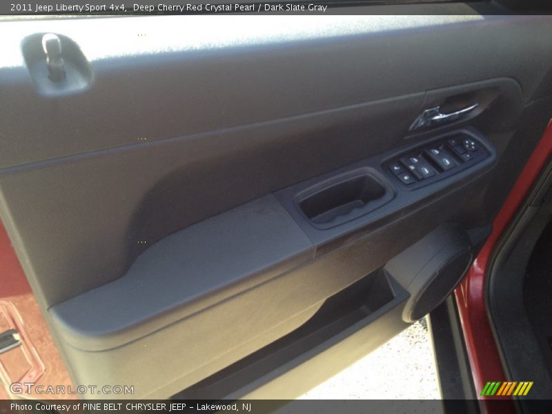 Deep Cherry Red Crystal Pearl / Dark Slate Gray 2011 Jeep Liberty Sport 4x4