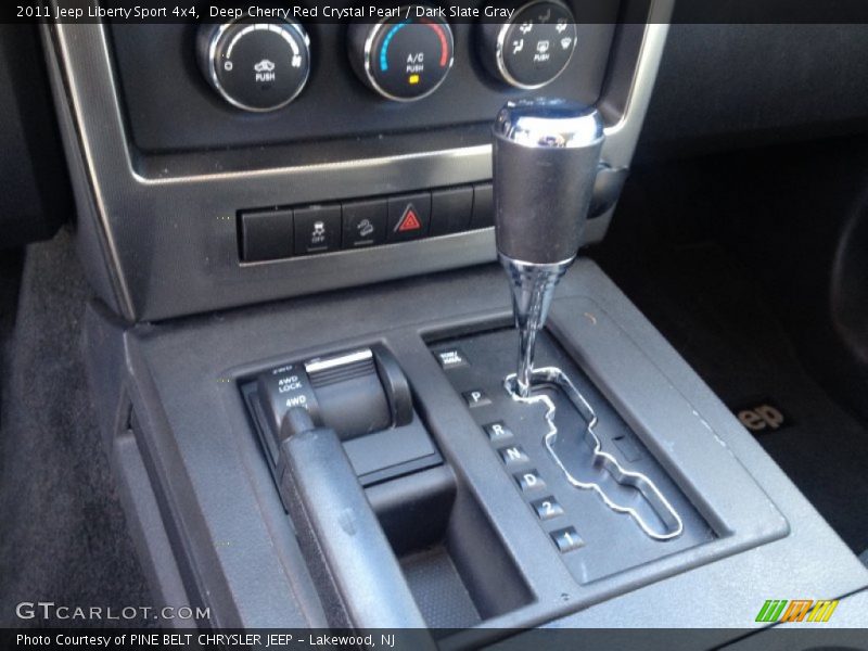  2011 Liberty Sport 4x4 4 Speed Automatic Shifter
