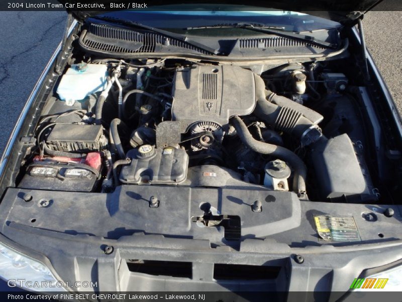 Black / Black 2004 Lincoln Town Car Executive
