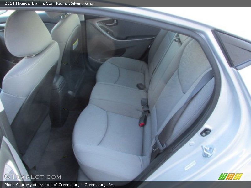 Radiant Silver / Gray 2011 Hyundai Elantra GLS