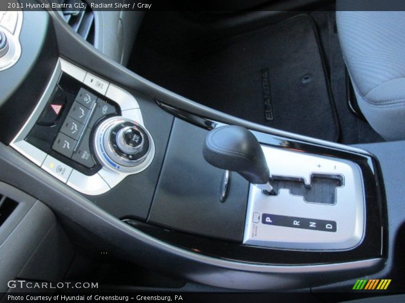Radiant Silver / Gray 2011 Hyundai Elantra GLS