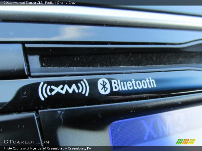 Radiant Silver / Gray 2011 Hyundai Elantra GLS