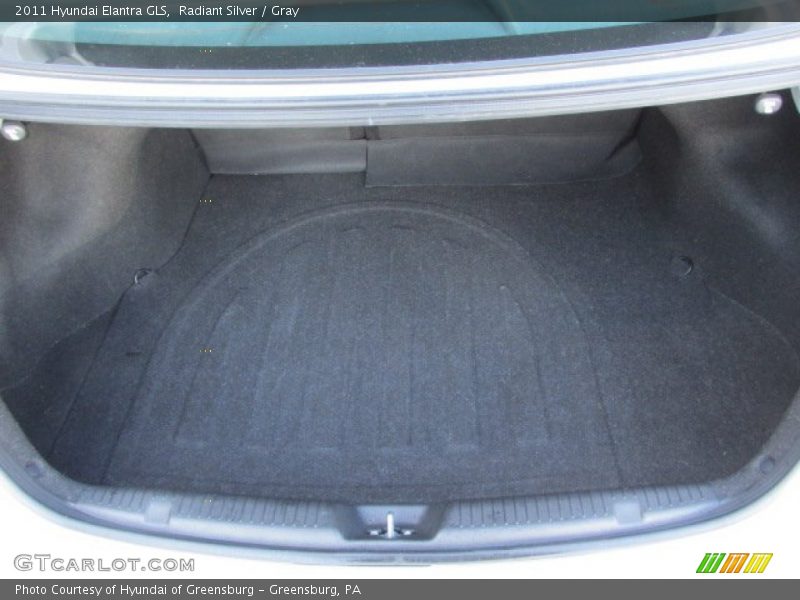 Radiant Silver / Gray 2011 Hyundai Elantra GLS