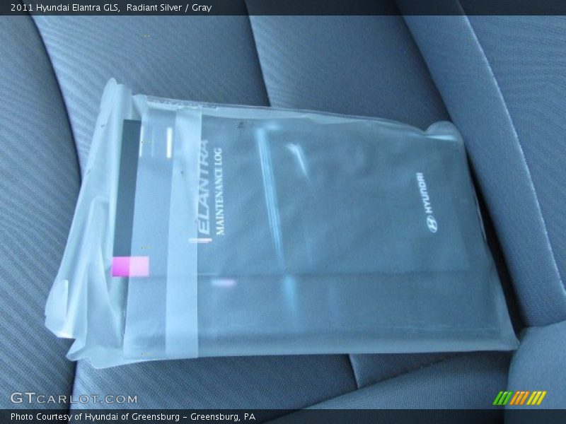 Radiant Silver / Gray 2011 Hyundai Elantra GLS