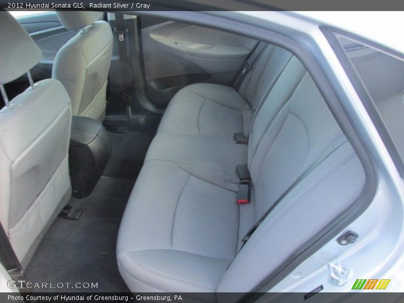 Radiant Silver / Gray 2012 Hyundai Sonata GLS