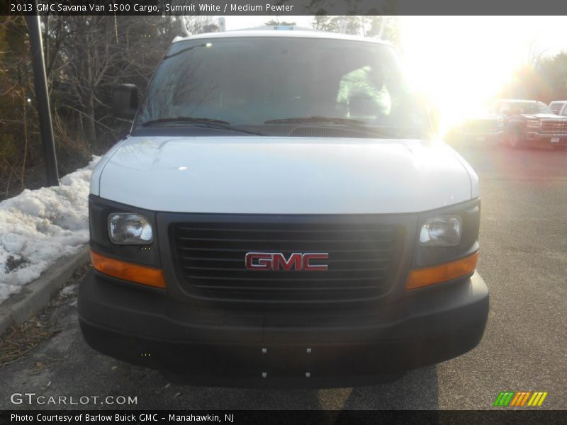 Summit White / Medium Pewter 2013 GMC Savana Van 1500 Cargo