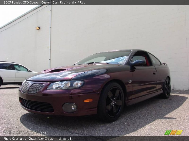 Custom Dark Red Metallic / Red 2005 Pontiac GTO Coupe