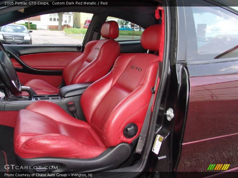 Custom Dark Red Metallic / Red 2005 Pontiac GTO Coupe