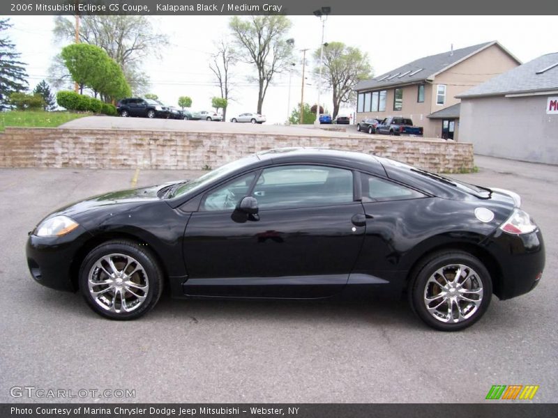 Kalapana Black / Medium Gray 2006 Mitsubishi Eclipse GS Coupe