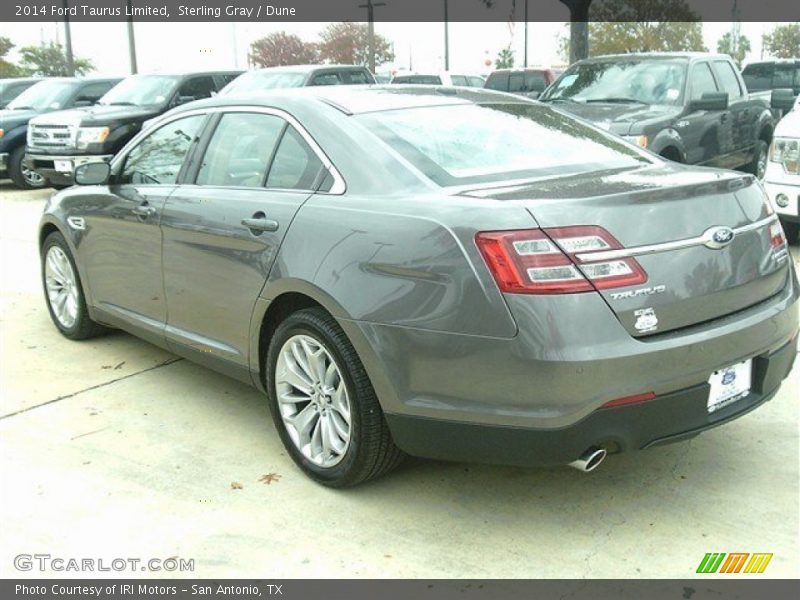 Sterling Gray / Dune 2014 Ford Taurus Limited