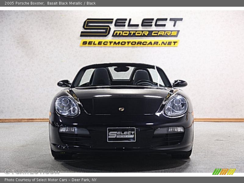 Basalt Black Metallic / Black 2005 Porsche Boxster