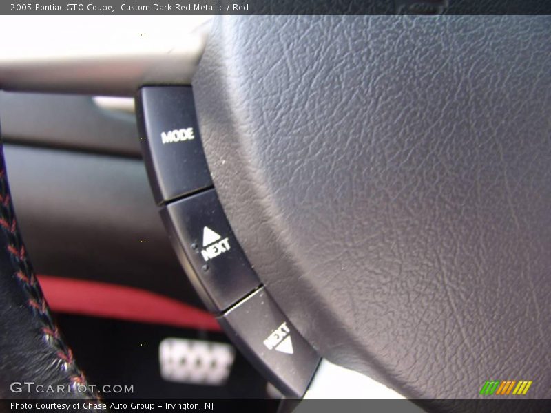 Custom Dark Red Metallic / Red 2005 Pontiac GTO Coupe