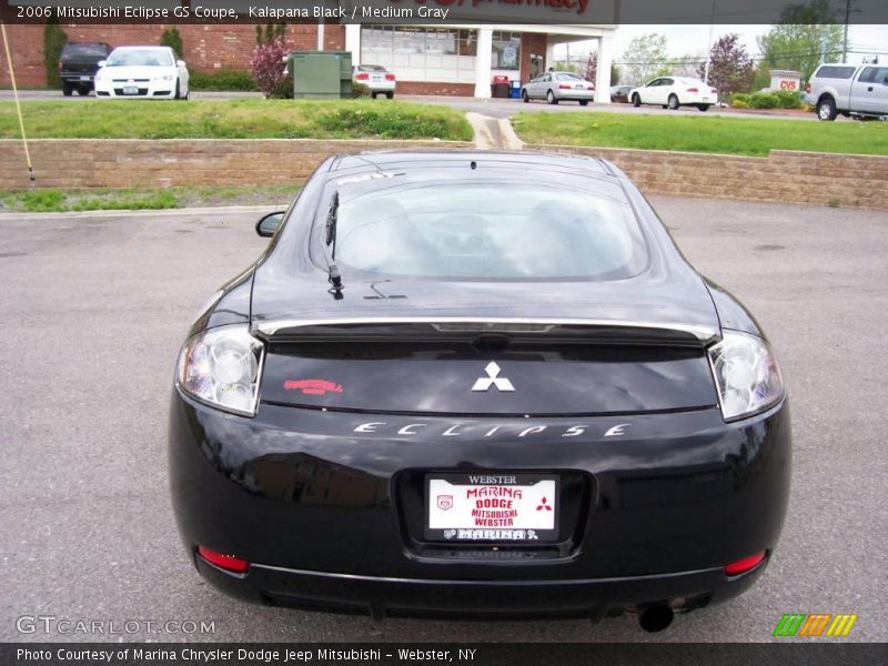 Kalapana Black / Medium Gray 2006 Mitsubishi Eclipse GS Coupe