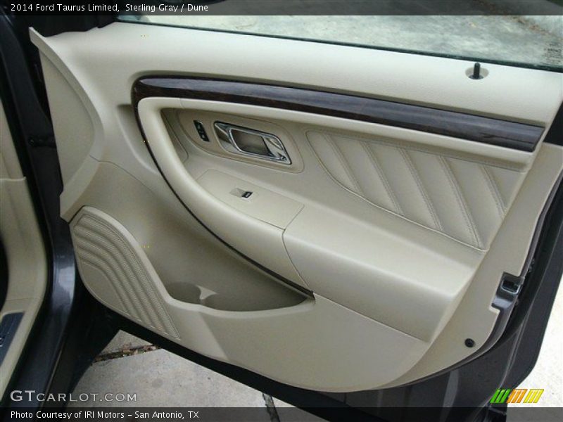 Sterling Gray / Dune 2014 Ford Taurus Limited