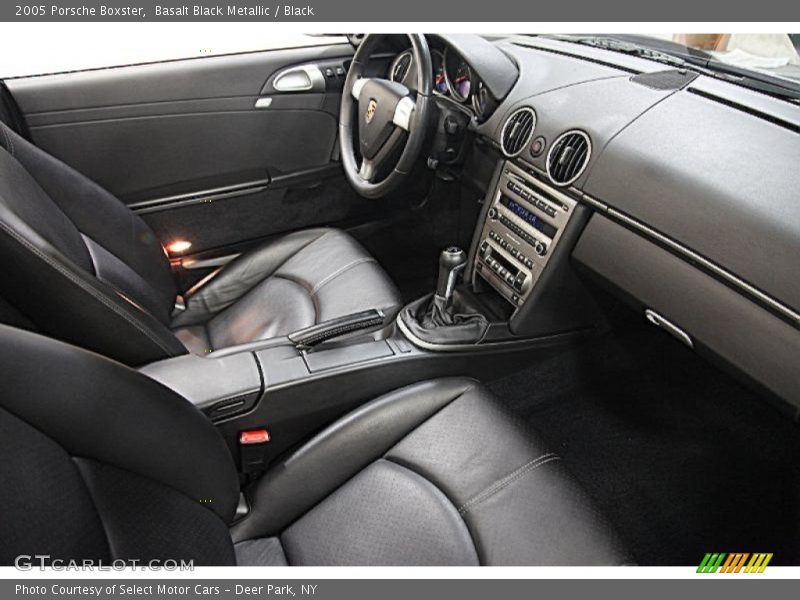 Basalt Black Metallic / Black 2005 Porsche Boxster