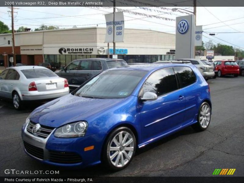 Deep Blue Metallic / Anthracite 2008 Volkswagen R32