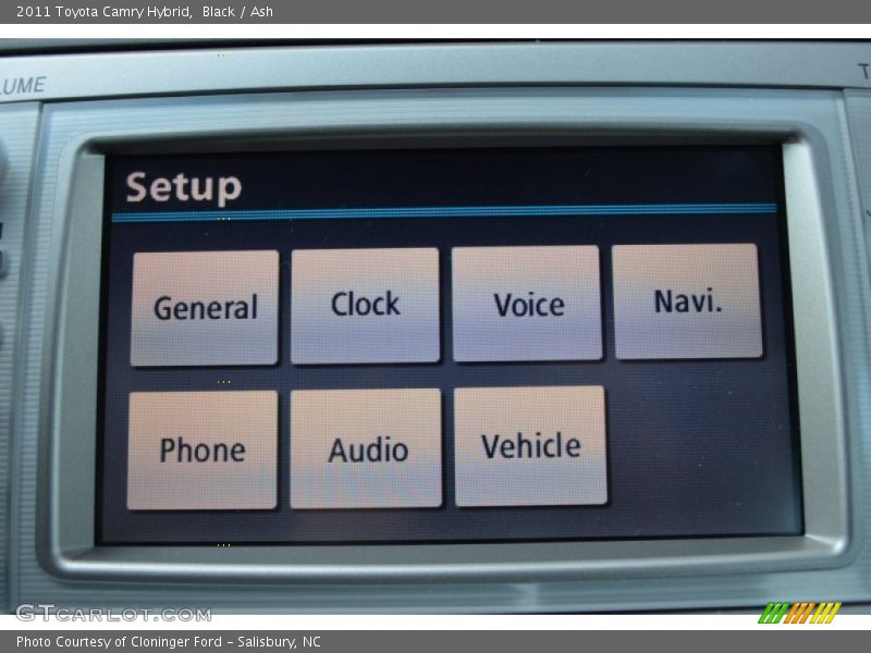 Black / Ash 2011 Toyota Camry Hybrid