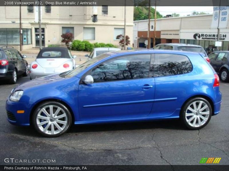 Deep Blue Metallic / Anthracite 2008 Volkswagen R32