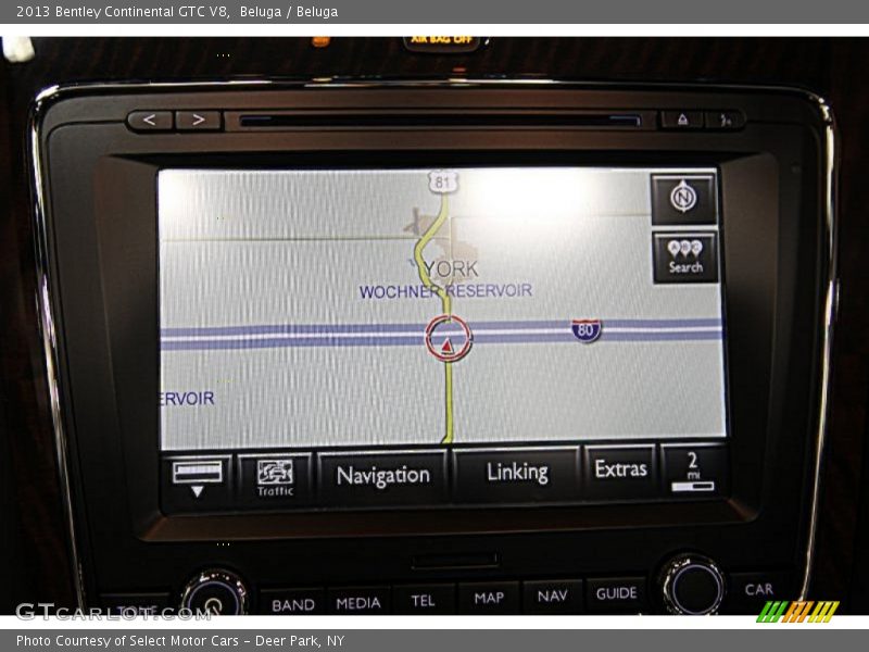 Navigation of 2013 Continental GTC V8 