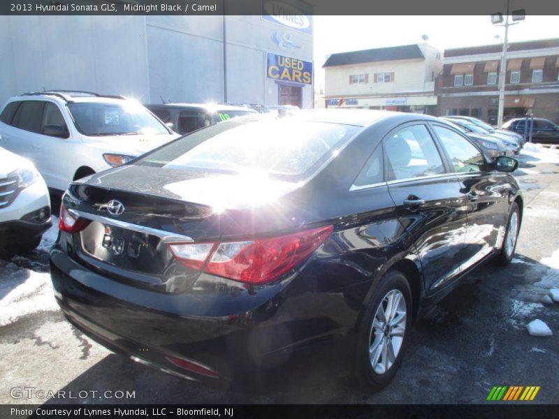Midnight Black / Camel 2013 Hyundai Sonata GLS