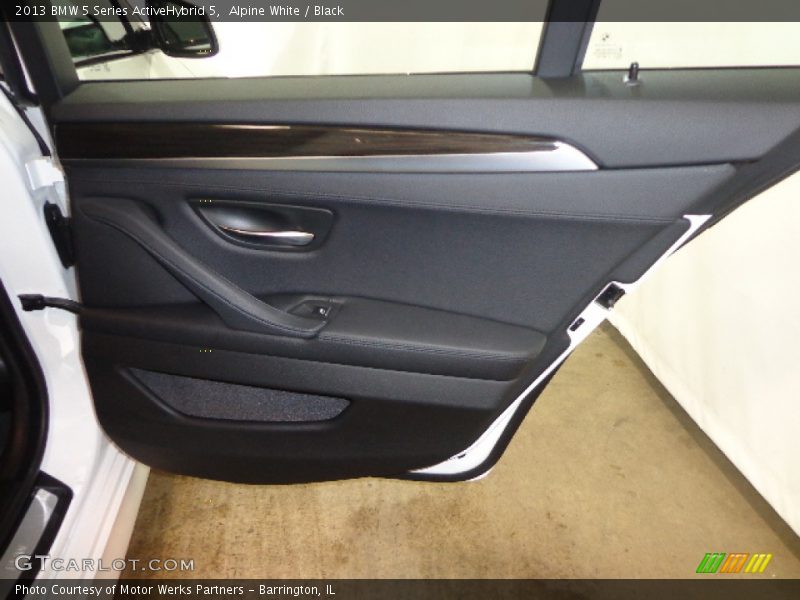 Alpine White / Black 2013 BMW 5 Series ActiveHybrid 5