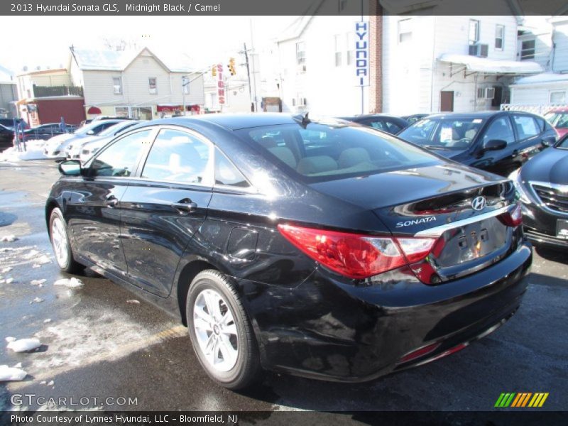 Midnight Black / Camel 2013 Hyundai Sonata GLS