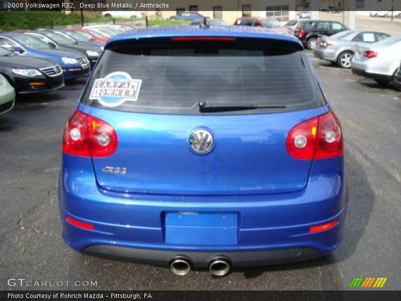 Deep Blue Metallic / Anthracite 2008 Volkswagen R32