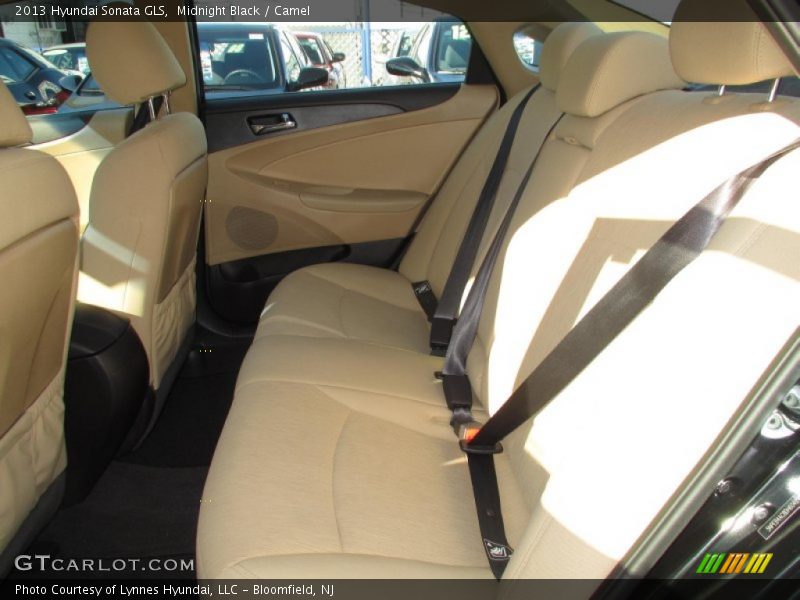 Midnight Black / Camel 2013 Hyundai Sonata GLS