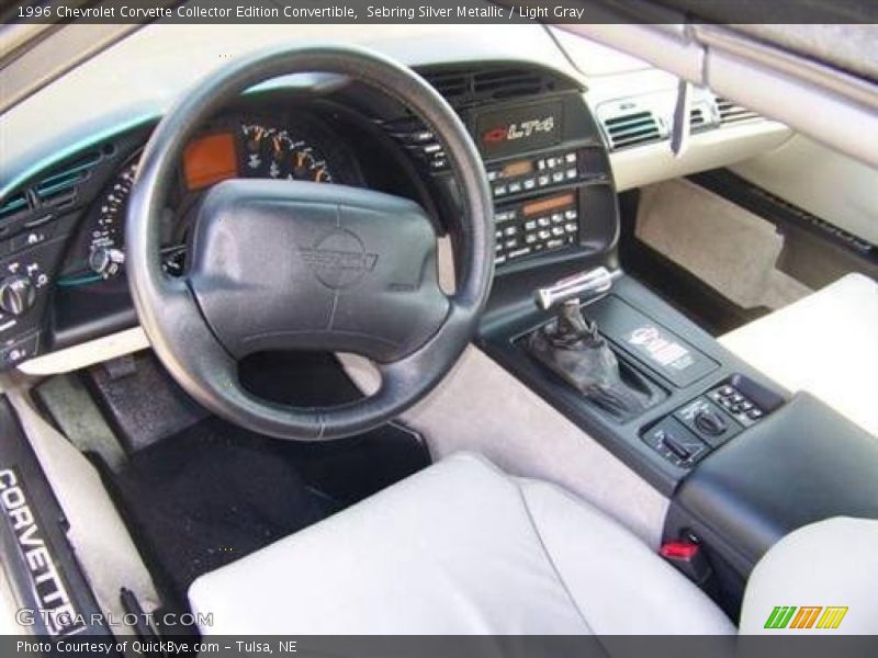 Light Gray Interior - 1996 Corvette Collector Edition Convertible 